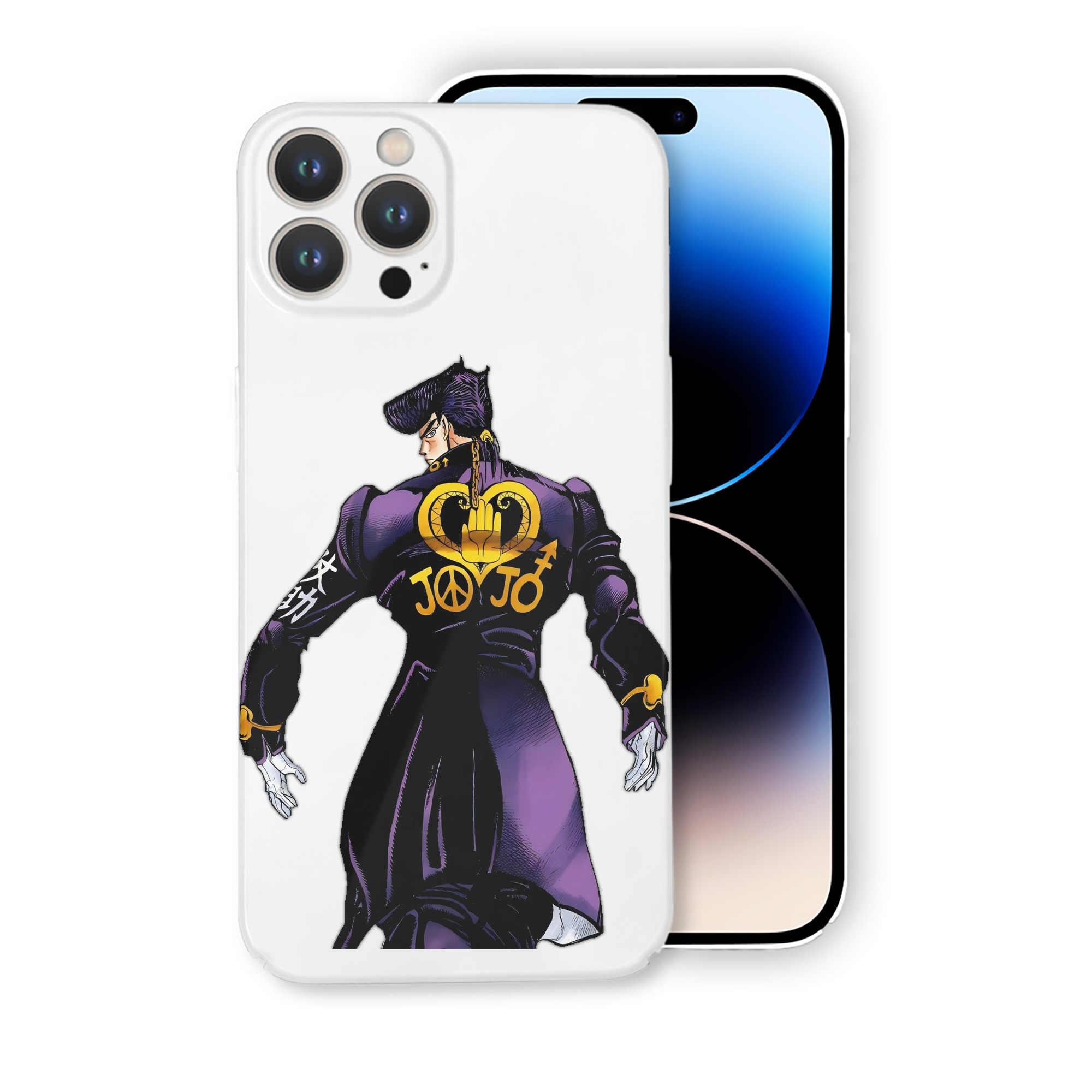 （画像用） ジョジョの奇妙な冒険 ひがしかた じょうすけ JoJo's Bizarre Adventure Higashikata Josuke 【iPhone 14シリーズ対応】ハードケース